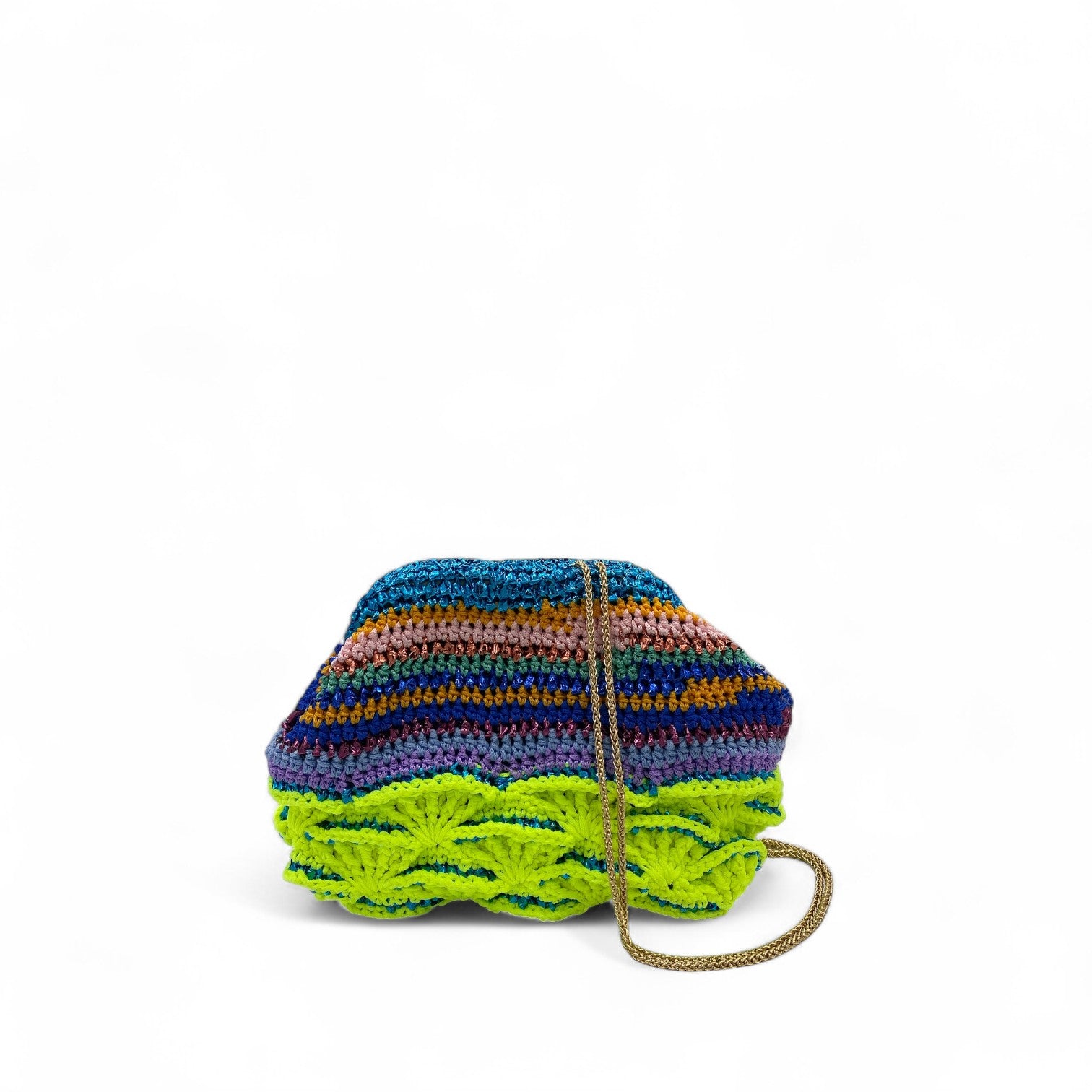 MIDIYE CLUCH - FLUO YELLOW