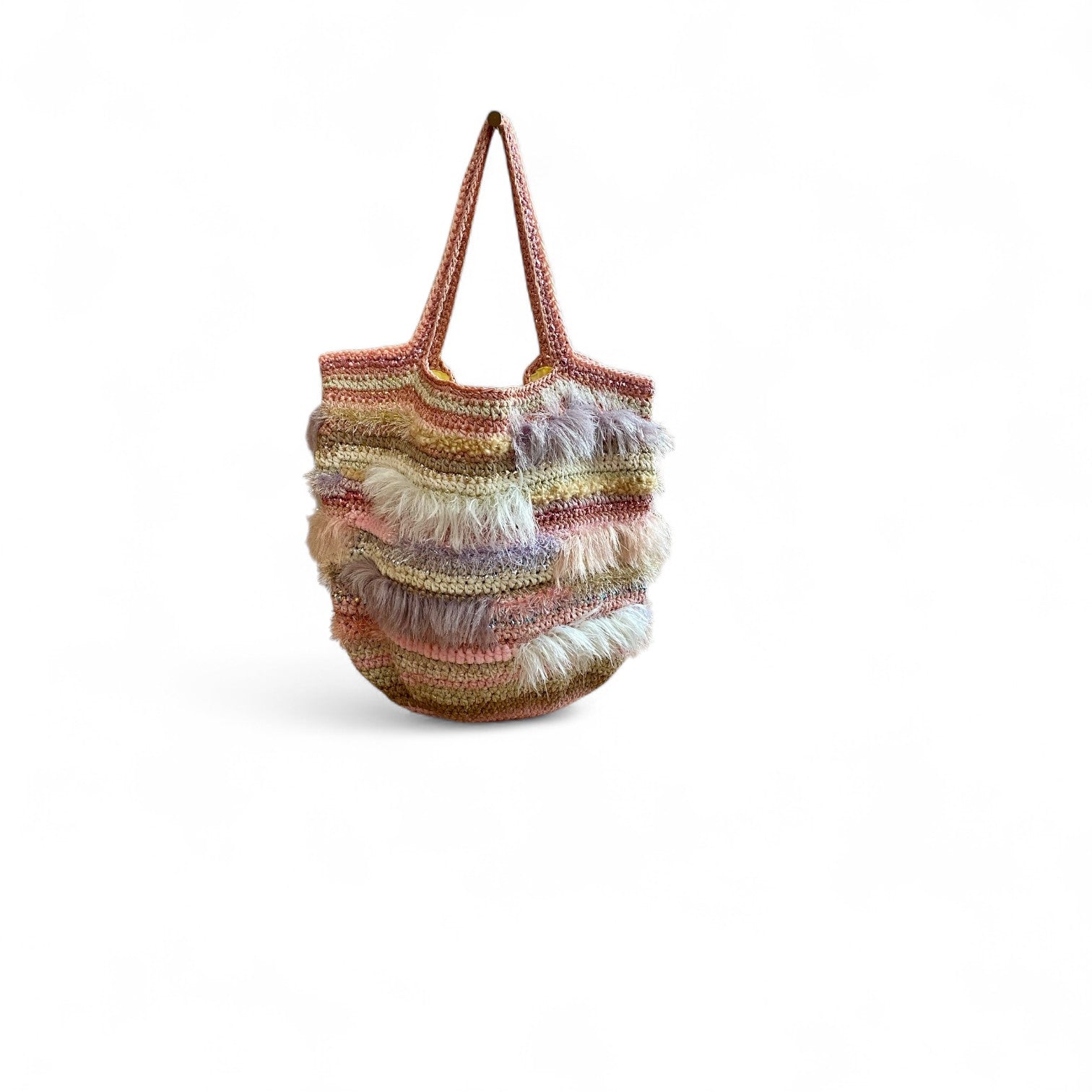 ILKNUR BAG -  PINK BEIGE L