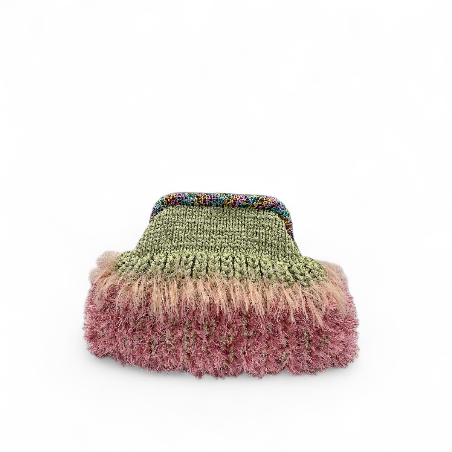 TUY  CLUCH   PISTACHIO / PINK