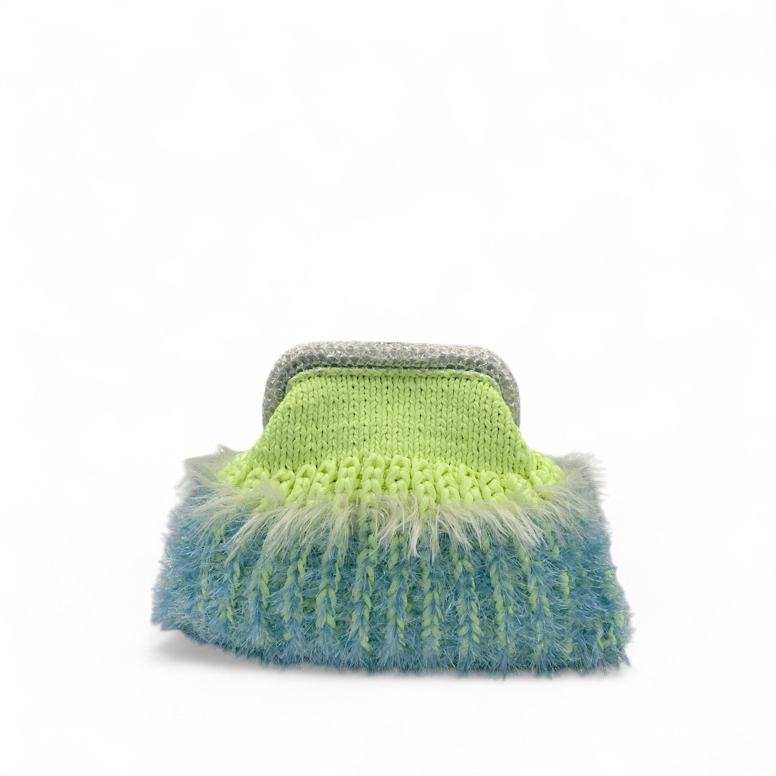 TUY  CLUCH  PISTACHIO / LIGHT BLUE