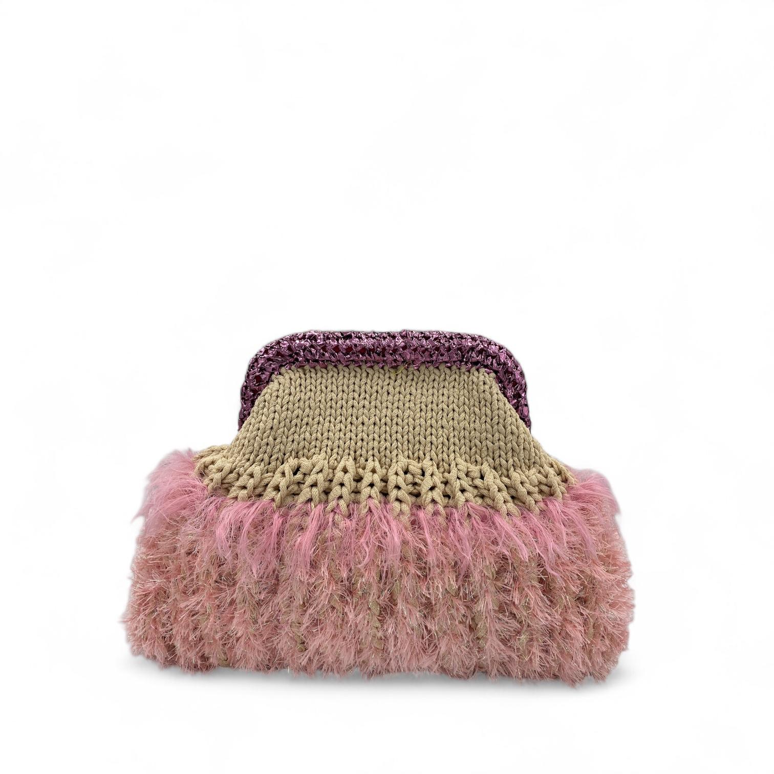 TUY  CLUCH BEIGE - PINK